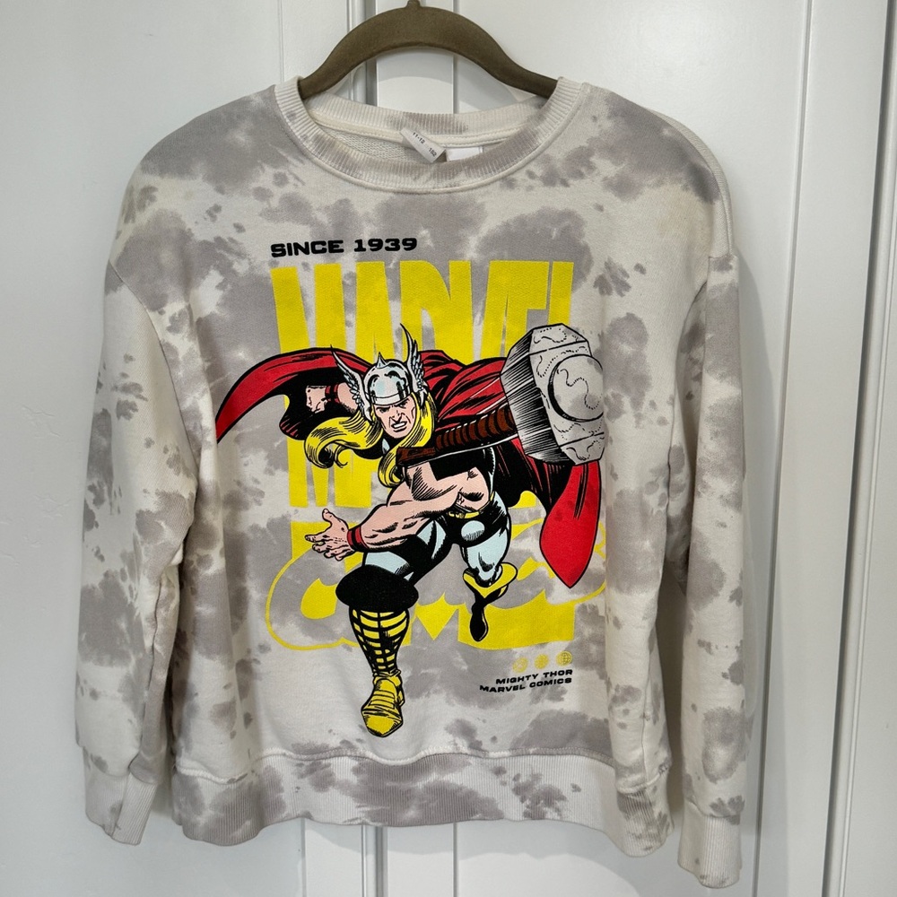 Zara Marvel Thor Sweatshirt Size 11-12